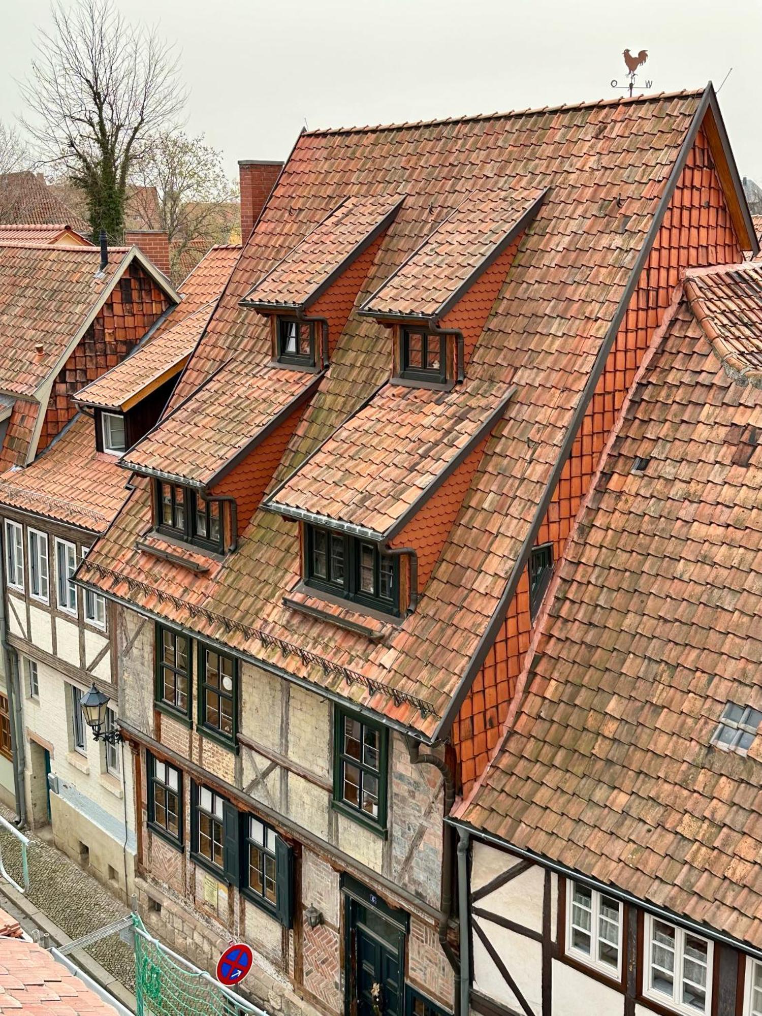 Ferienwohnung Unterm Schreckensturm Quedlinburg Exterior foto
